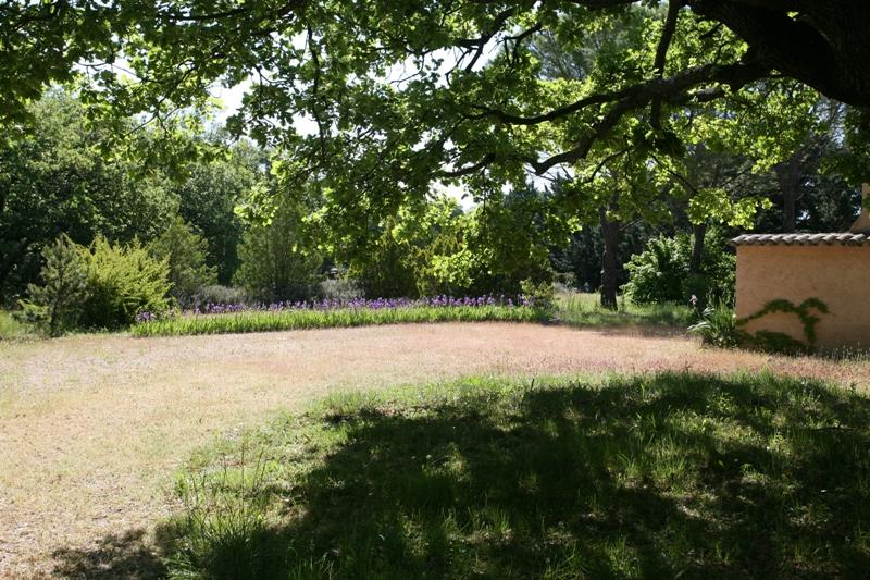 Luberon, on a 15.800 m² flat piece of land, old silkworm nursery converted and renovated